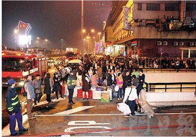 澳門一房屋發(fā)生火警1人死亡 逾百住戶自行疏散