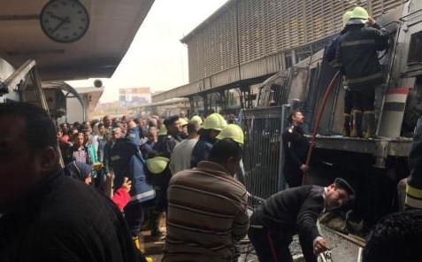 埃及火車站火災(zāi)事故致28死50傷