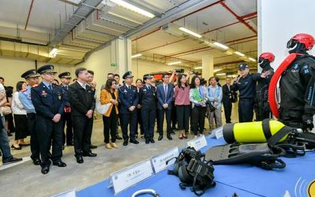 澳門民防中心增購救援裝備 應(yīng)對臺風等自然災(zāi)害