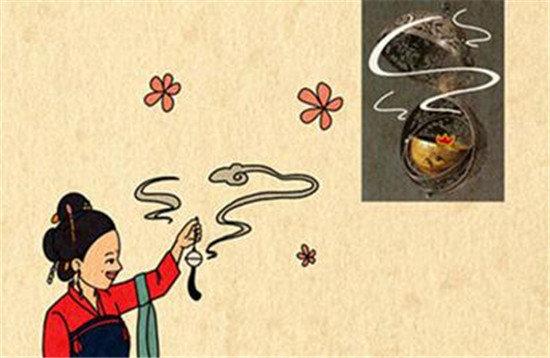 陜歷博鎮(zhèn)館之寶：葡萄花鳥紋銀香囊