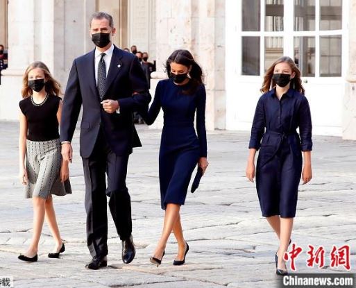 西班牙國王費利佩六世出席國家紀念儀式