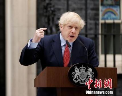 英首相約翰遜就職一周年
