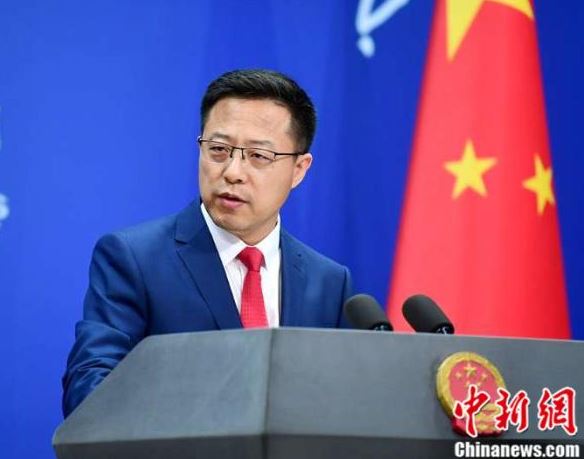 趙立堅(jiān)回應(yīng)美部長(zhǎng)訪臺(tái)：玩火者必自焚