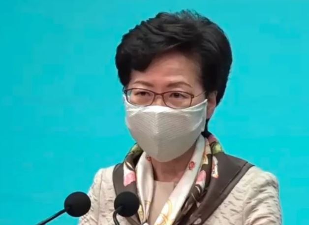 林鄭月娥：12名港人涉偷越國(guó)（邊）境屬內(nèi)地司法管轄