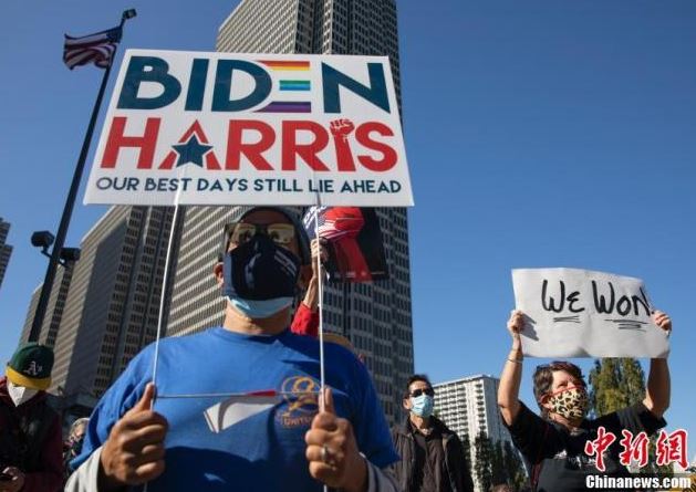 拜登稱將團(tuán)結(jié)并重塑美國 特朗普陣營拒認(rèn)敗選