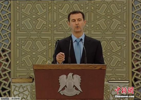 敘利亞現(xiàn)任總統(tǒng)阿薩德成功連任 吁加強(qiáng)建設(shè)敘利亞