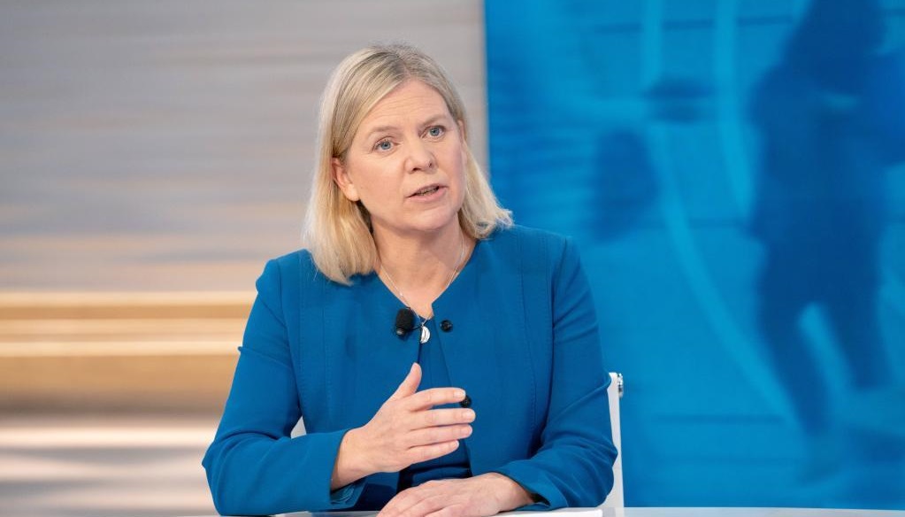 瑞典新當選首相瑪格達萊娜·安德松宣布辭職