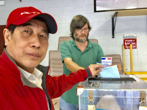 華人參與法國立法選舉投票