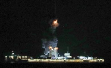 一箭雙星 長十一火箭首次采用近岸發(fā)射