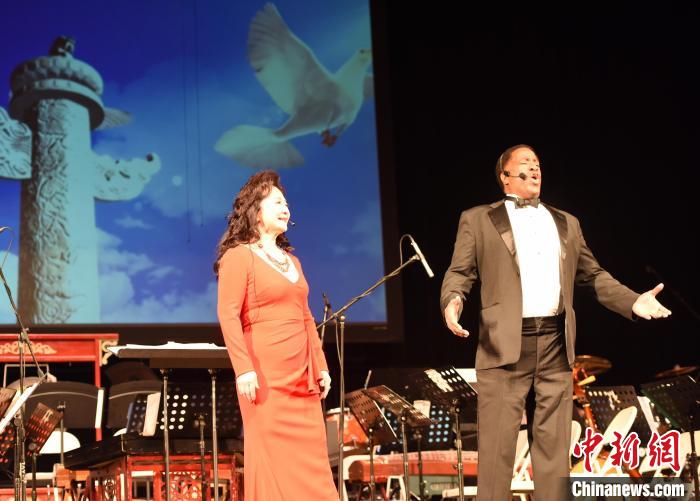 紀念中美建交45周年音樂會唱響洛杉磯