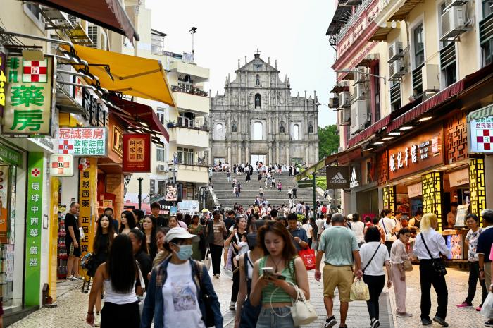 澳門旅游局：7月以來澳門入境旅客數(shù)字亮眼