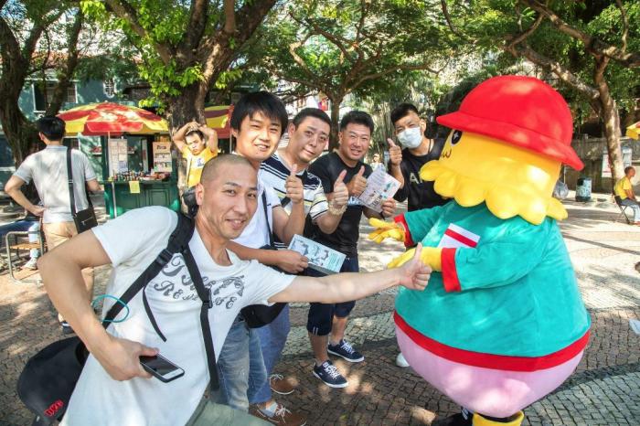 澳門文化局社區(qū)及景點(diǎn)設(shè)宣傳站 加強(qiáng)普及文遺保護(hù)資訊