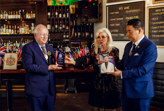 RSSG與UNA- USA舉辦頒獎盛典 中國藝術(shù)家黃建南斬獲“美國文化獎”