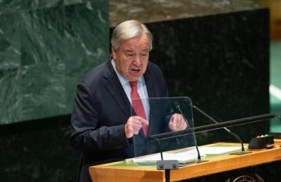 聯(lián)合國秘書長古特雷斯發(fā)表新年致辭呼吁世界“不再分裂”