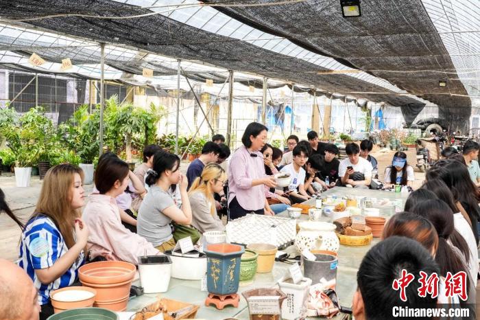 港澳臺(tái)生到華南農(nóng)業(yè)大學(xué)體驗(yàn)農(nóng)耕文化