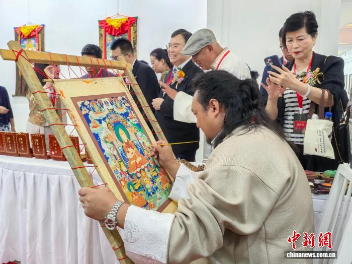 唐卡藝術(shù)巡禮在澳門揭幕