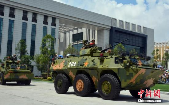 中國(guó)人民解放軍駐澳門部隊(duì)組織第二十六次建制單位輪換