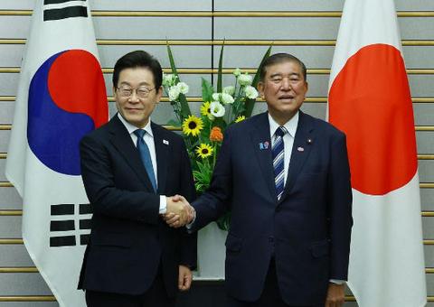 韓日領導人發(fā)表聯(lián)合新聞公報 強調(diào)穩(wěn)步推進雙邊關系