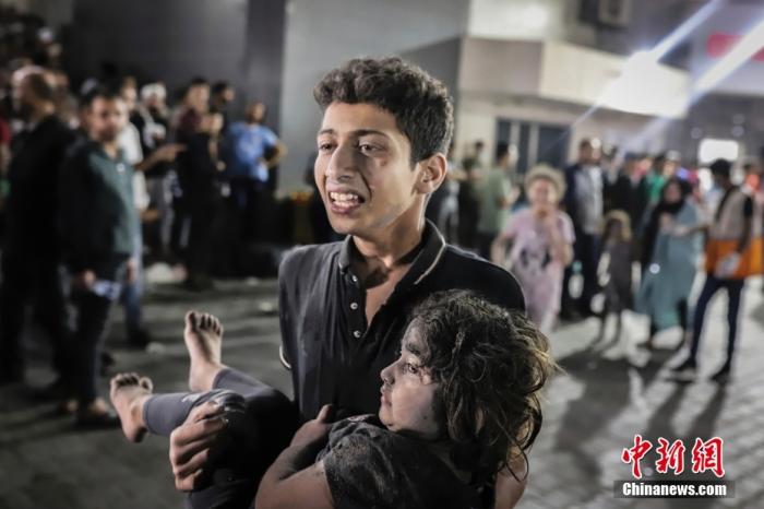 外媒：以軍稱約48萬加沙城居民已撤往加沙地帶南部